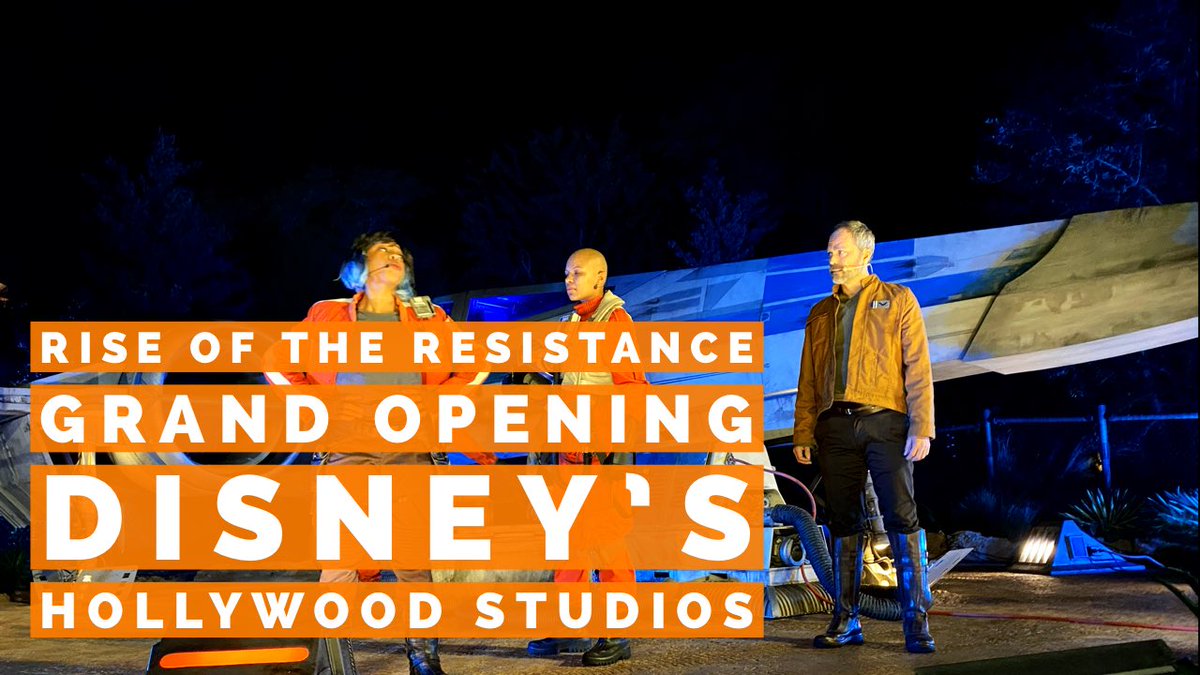 thrillgeek's tweet photo. 🚨 NEW VIDEO: Rise Of The Resistance Opening Ceremony | Star Wars Galaxy's Edge | Walt Disney World

Tap to watch 👉 https://t.co/pCEvOOr50o

#DisneyWorld #StarWars #RiseOfTheResistance #GalaxysEdge https://t.co/XgAJlbDOWL