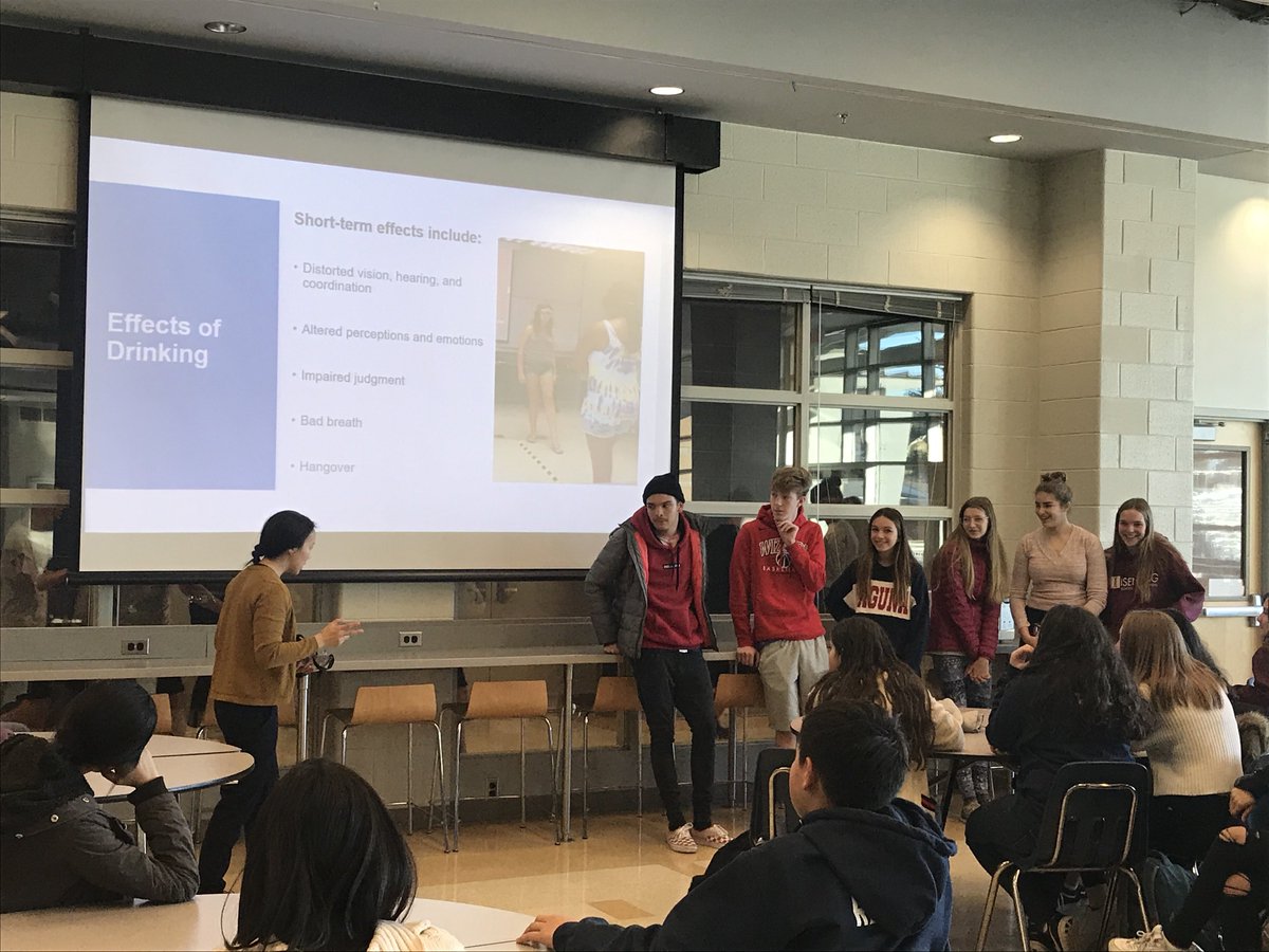 WLHSPE's tweet photo. Learning the effects of drinking today in Health #saynothanks #wait #facts https://t.co/CvT3gpnAOi