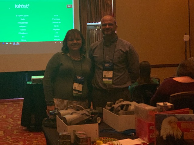 JenMaloneTN's tweet photo. Two great sessions at #TETC2019 from @loudoncountysch teachers.  @PhillyWarriors talking about Appy Hour for PD and @FLMSBraves showcasing STEM in the classroom.  #loudoncountyachieves https://t.co/Pix5qehVIO