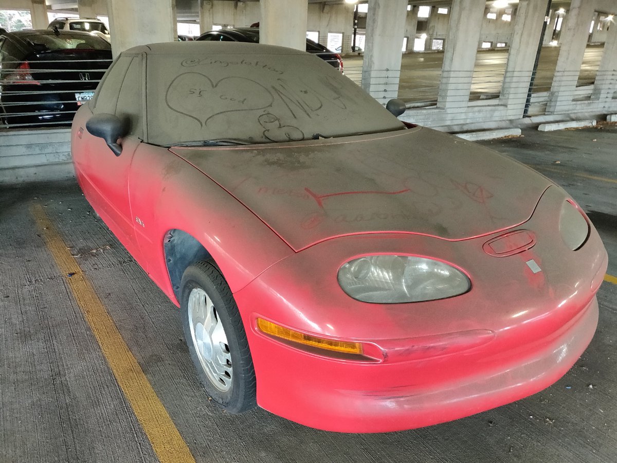 JacobonScience's tweet photo. Found an EV1 today @mikespin https://t.co/gvFaD2zjdv