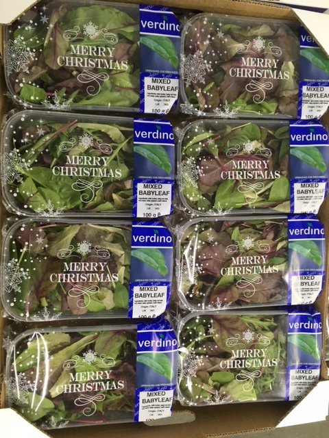 They are here the famous Christmas Verdino punnets. <a href="/JWEVerdino/">JWE</a> #verdino #verdinosalads #veganfood  #freshproduce #Salad #Christmas 🎄