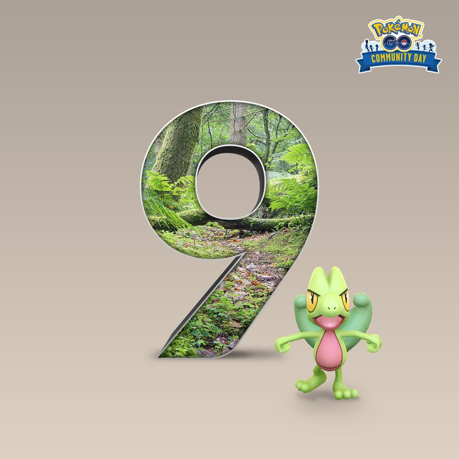 Niantic Continues Countdown To December Pokemon Go Community Day With Treecko Pokemon Blog