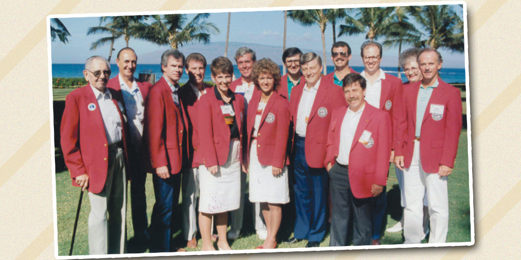 ACAIntl's tweet photo. ACA International’s membership recruitment is built on encouraging everyone to bring in new members ... here's how those efforts came to be. @acacollector #TBT #HelpingMembersSucceed Every Member, Get a Member, #EMGAM https://t.co/axUPhkJxwL https://t.co/Gg5STxMzPG