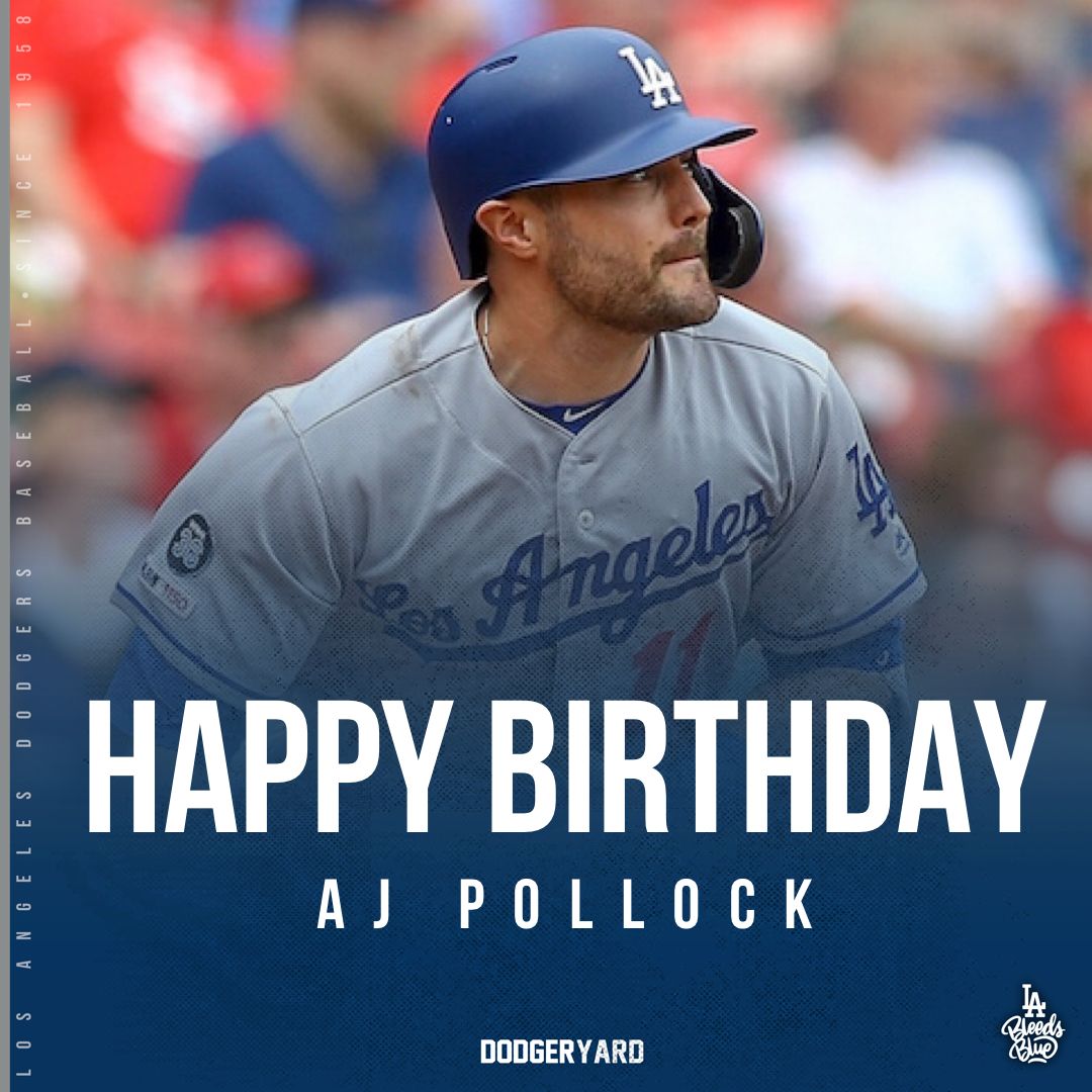 Happy birthday AJ Pollock!  