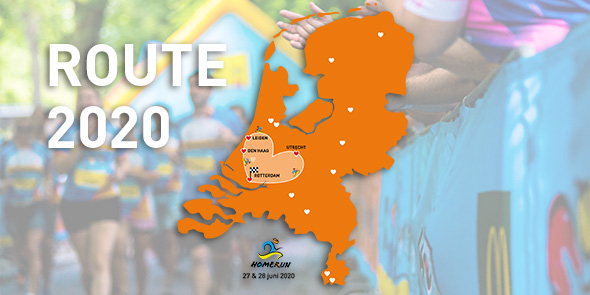 Daar is ‘ie dan: de route voor HomeRun 2020!

Home is where the heart is. ❤️ De HomeRunners leggen daarom 240 km af in de vorm van een hart. De tocht start en eindigt bij het legendarische SS Rotterdam, en passeert de steden Utrecht, Leiden en Den Haag. 🎉