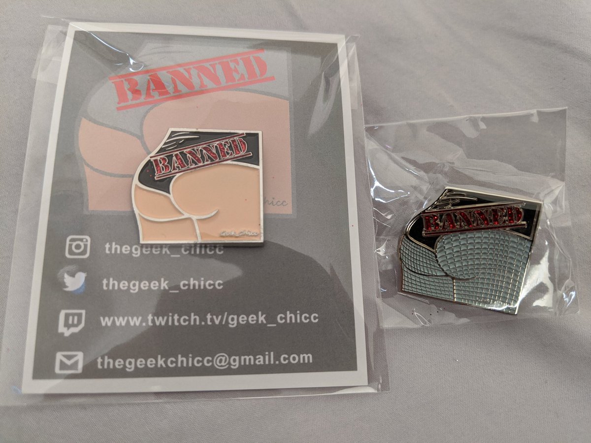 Guys! I'm sooooo freaking excited!!! My once approved and removed assmote is now immortalized as an enamel pin AND is my first merch ever!!!! Let's goooo!!!! Hmu for deets!!!