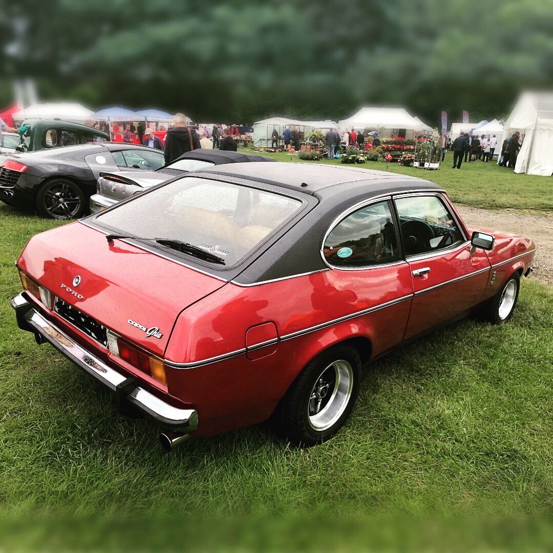 mrandmrsmotor's tweet photo. Ford Capri Mkll. 3.0 litre Ghia 1977. Beautifully maintained example of a once very popular car 🚗 

#classiccars #lovemotors #classiccar #classicauto #vintagecar #vintagecars #popularcar #ford #fordcapri #fordcaprimk2 #fordcaprimk #fordcaprighia #fordghia #carshow #carevent https://t.co/ShteaxhkfU