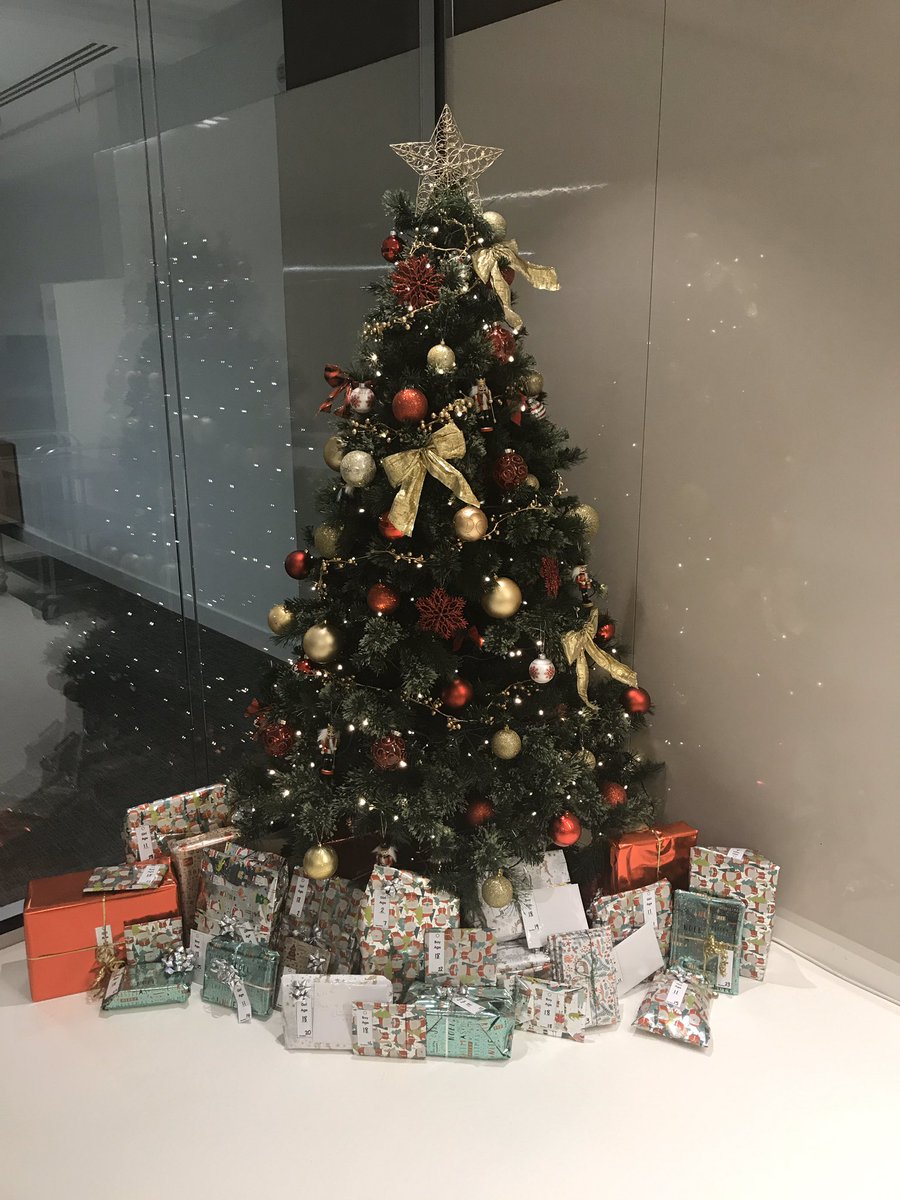 OdGroupLondon's tweet photo. The Od elves hard at work wrapping presents for @family_action #odgroup #giftinkind #familyaction https://t.co/FJCP2HsATL