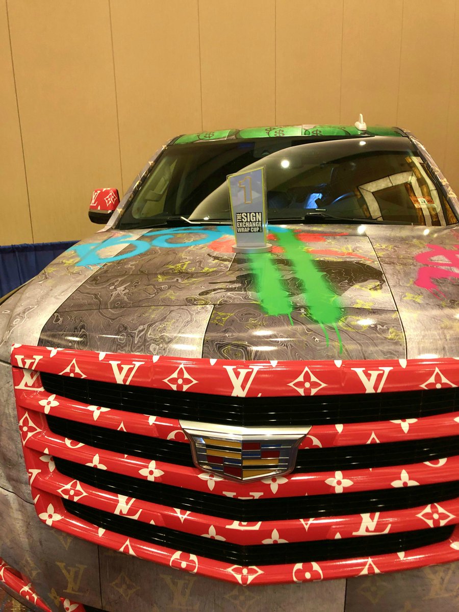 USSignCouncil's tweet image. #TheSignExchange Wrap Cup celebrates the design, ingenuity, patience, and skill that it takes to transform a vehicle into a moving work of art! Here are a few photos of The Wrap Cup 2019; Big Splash Graphics created this year's winner! #vehiclewraps #fullwraps #graphicdesign
