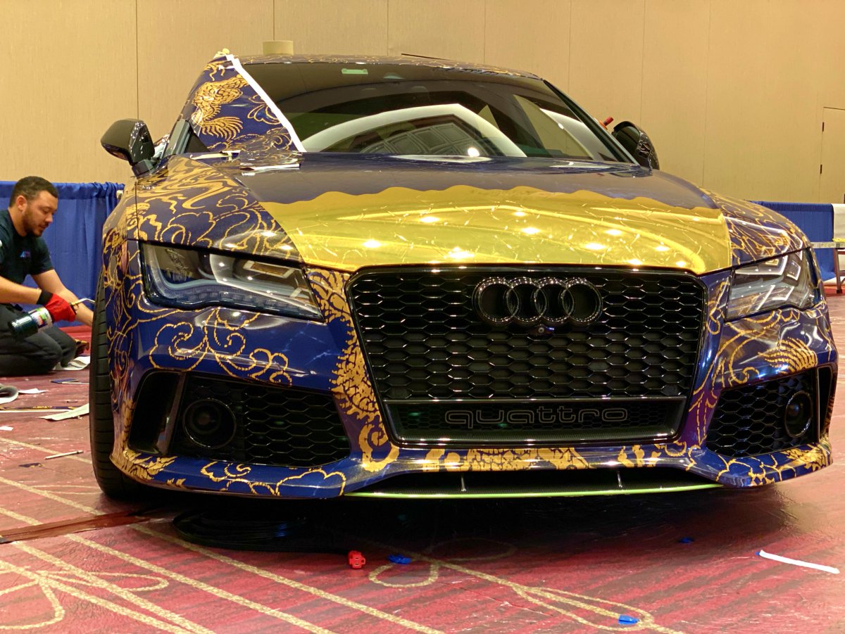 USSignCouncil's tweet image. #TheSignExchange Wrap Cup celebrates the design, ingenuity, patience, and skill that it takes to transform a vehicle into a moving work of art! Here are a few photos of The Wrap Cup 2019; Big Splash Graphics created this year's winner! #vehiclewraps #fullwraps #graphicdesign