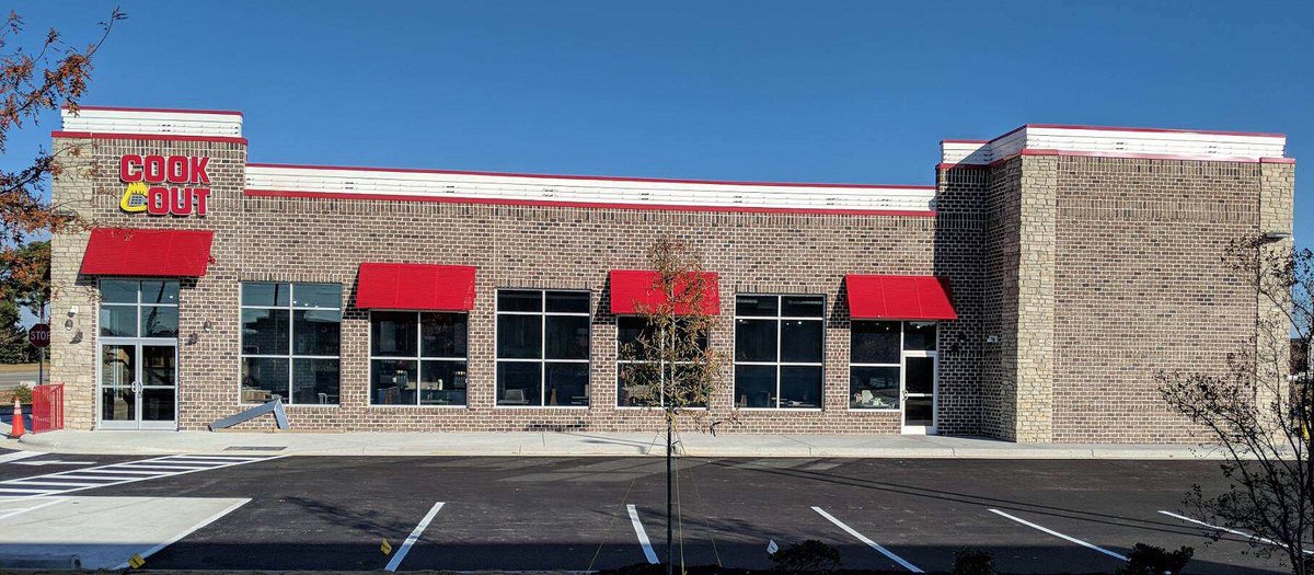 CookOut's tweet photo. We are OPEN OPEN OPEN in Winterville, NC! Stop by our location at 4145 South Memorial Dr in Winterville to get your fresh burgers, shakes and BBQ! #CookOutgrandopening https://t.co/PYQ6mJl81X
