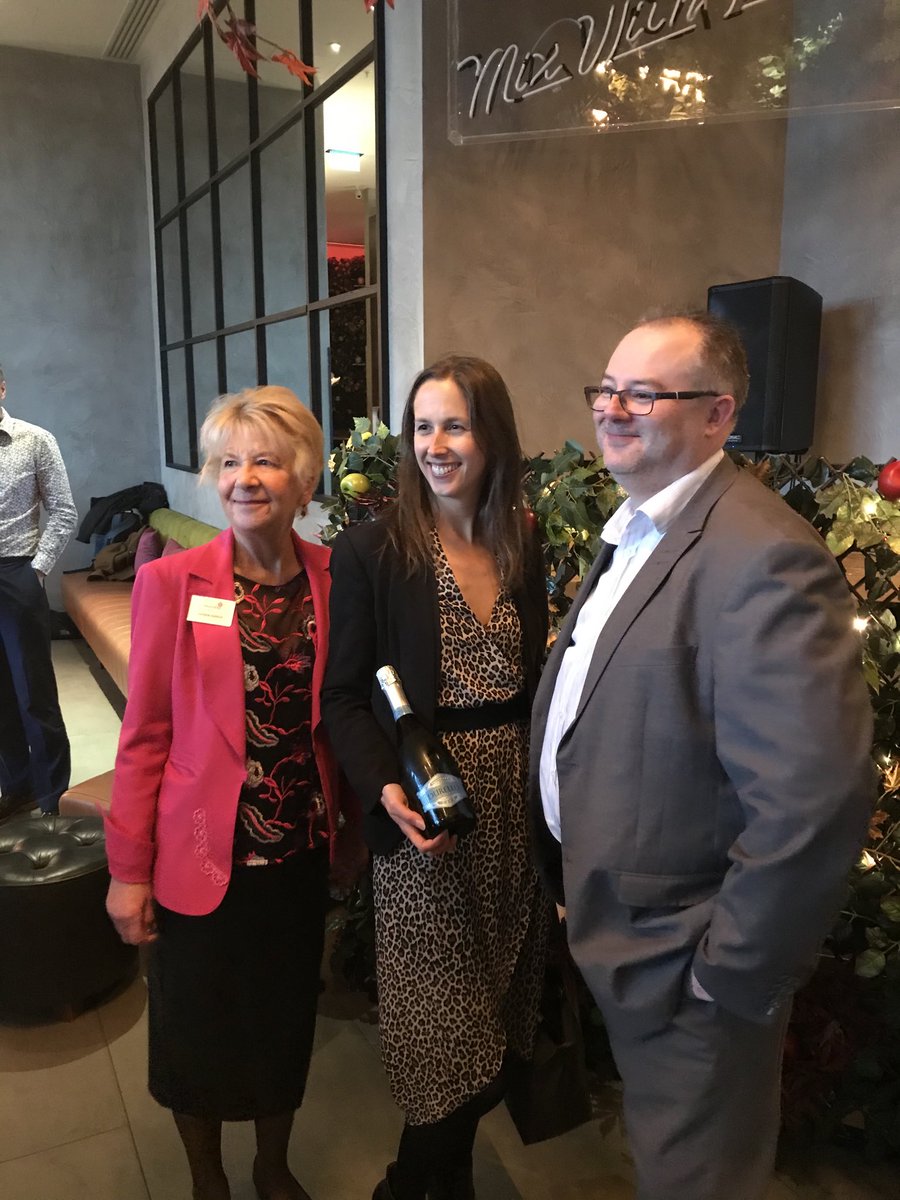 The last 3rd Thursday of 2019 saw ⁦Charlotte Scaife win the Business card draw. Thanks to all the organisers for a great year. ⁦<a href="/TTC_Leeds/">Third Thursday Club</a>⁩