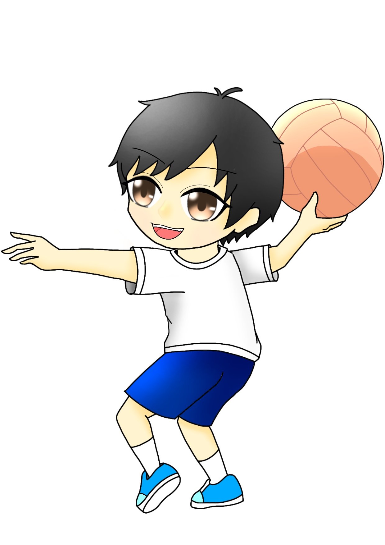 Lily 雑多 ２４日の球技大会でドッジボールやるからそのお便り用のイラスト描いてた 今日の朝の提出してくるね 因みにこの子は保体委員会のオリキャラ T Co X2c7uuixzq Twitter
