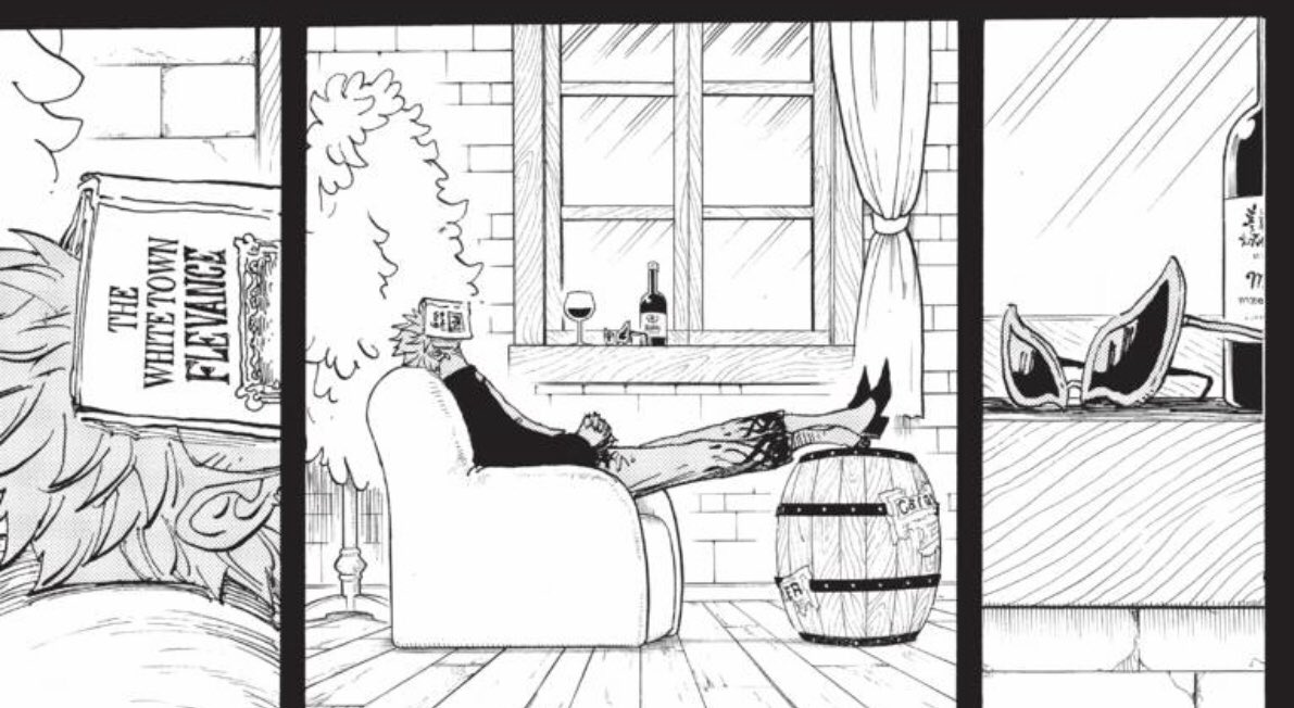 I can’t explain it, but the relaxed vibe from this shot has me thinking Doffy’s shades are like a bra, he gets home after a long day and is just like “Lord, finally I can take this off.”  #OPGrant