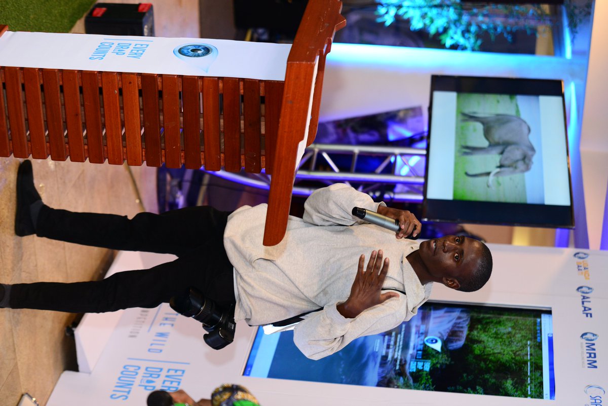 EyeInTheWild's tweet photo. James Wasswa telling us how his experience was when he took part in the #EveryDropCounts competition. https://t.co/Du6I3LIC6g