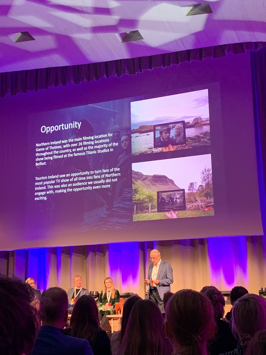 Inspirational and insightful learnings at #DTTT2019 from destinations around the world. In particular this Game of Thrones and Northern Ireland collaboration, bringing fans to the destination for years after the show. #untilnextyear #GameofThrones
