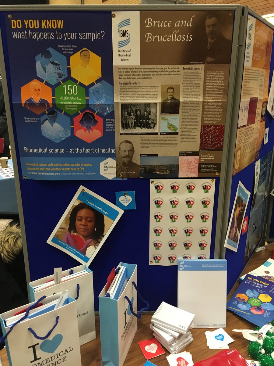 ZoMidge's tweet photo. Had a brilliant day at the #bluelightevent in kendal informing year 11 and 6th form students about a career in #biomedicalscience and giving a presentation on our work on #microbiology @IBMScience https://t.co/hBzlFp8Q8V