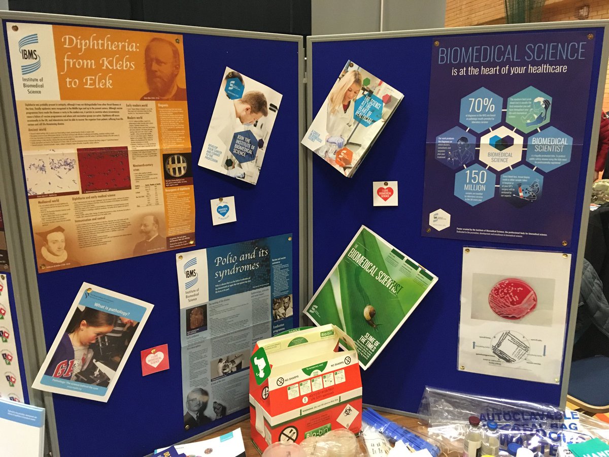 ZoMidge's tweet photo. Had a brilliant day at the #bluelightevent in kendal informing year 11 and 6th form students about a career in #biomedicalscience and giving a presentation on our work on #microbiology @IBMScience https://t.co/hBzlFp8Q8V