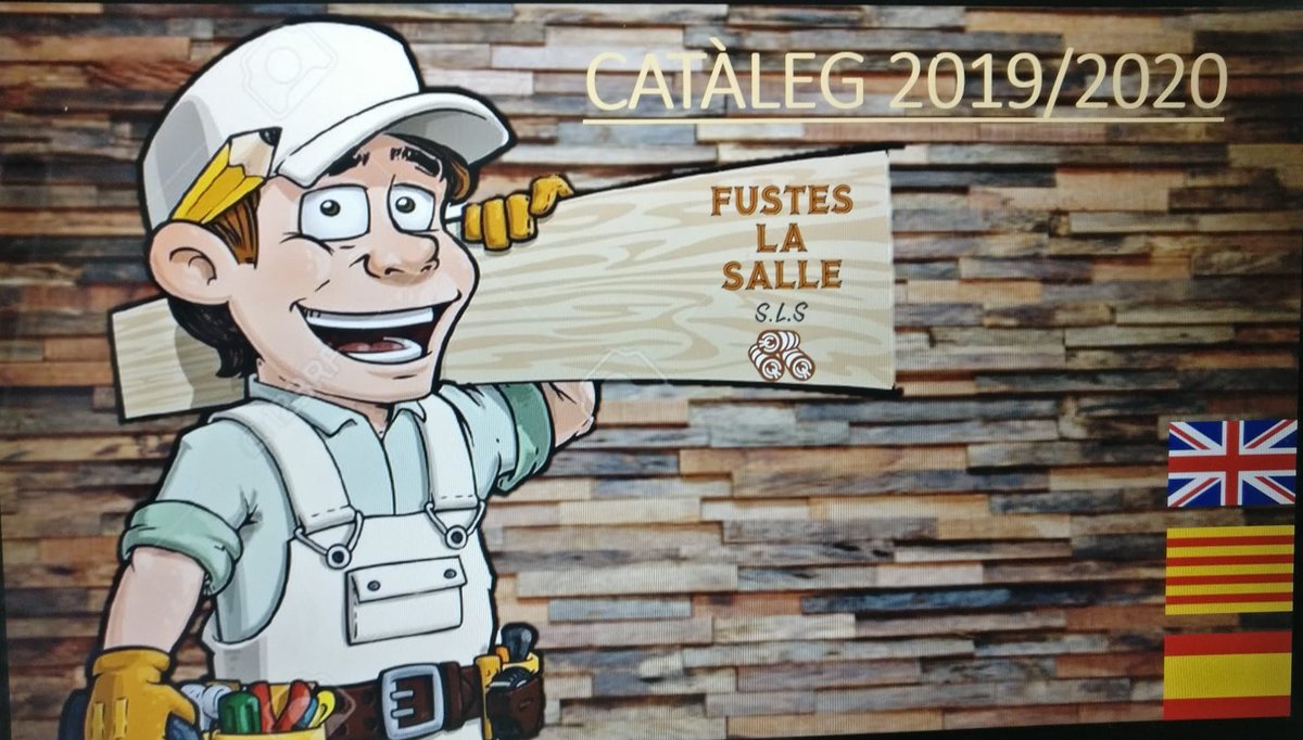 Renovación del catálogo de #fusteslasalle de la temporada 19-20. 📚