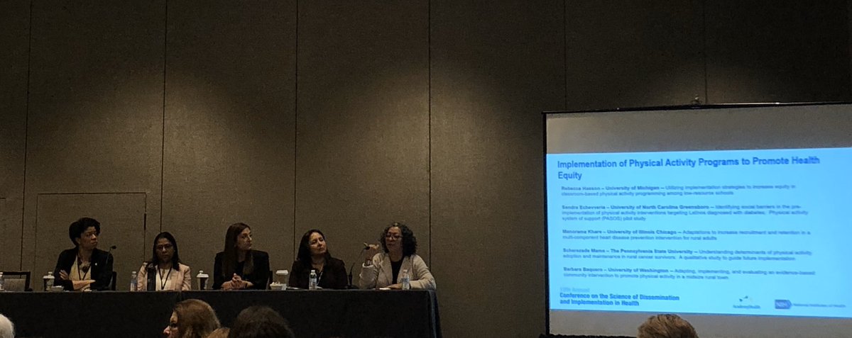 Lindsey Turner (@lturnerphd) on Twitter photo Such a fantastic session on health equity for physical activity programs, by five brilliant women! #DIScience19 Such a fantastic session on health equity for physical activity programs, by five brilliant women! #DIScience19