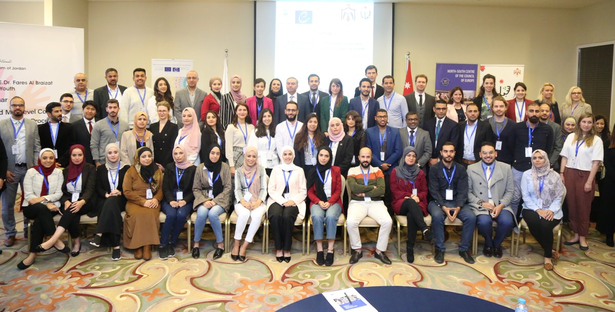 NSCentre's tweet photo. Seminar in Jordan 5 and 6 December 2019
"Enhancing interregional and multilevel cooperation
to support local youth engagement in peace processes"
#youthempowerment https://t.co/laxdxoJCLw