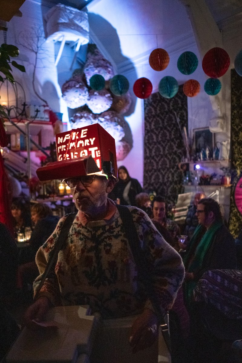 niki_russell's tweet photo. Feeling lost? Something just not right? Why not join us for the @WeArePrimary #UncannyChristmas #fundraiser, Sat 7 Dec, 7pm-1am. Every pound raised goes towards matching our @ace_midlands capital grant to buy our building. Please support and share --> https://t.co/S8julndPV8 https://t.co/NWRMyOmtE1