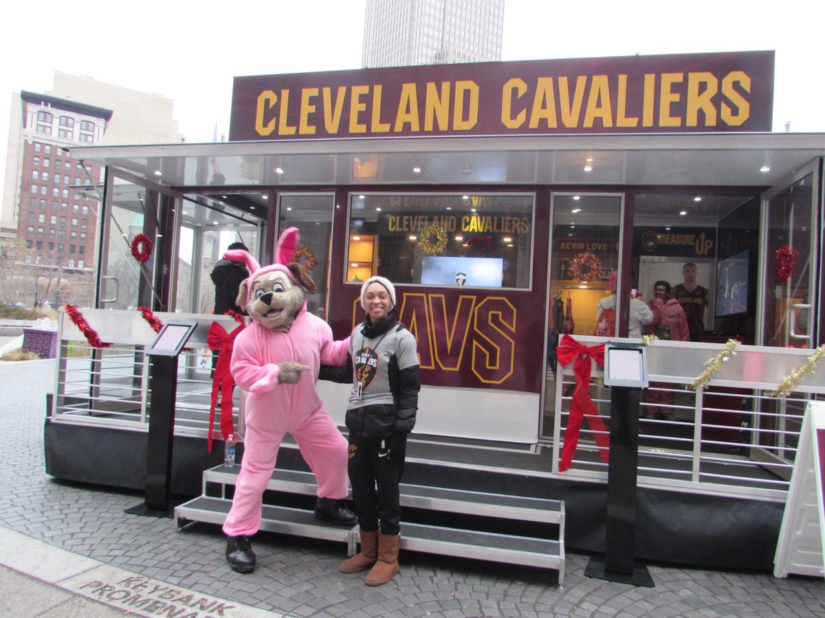 CavsWGNation's tweet photo. Join the @cavs #AllForFunTour at @CLEPublicSquare this Saturday for the annual "A Christmas Story" 5K! The first 50 fans to stop by will take home a t-shirt! See you there. https://t.co/XijHtVnvvb