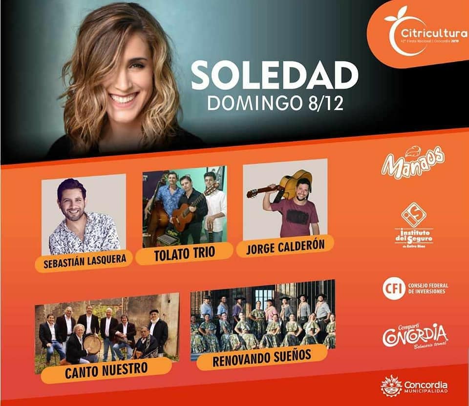 ↘️ En esta nota te contamos todo lo que tenés que saber para disfrutar de la 41° Fiesta Nacional de la Citricultura 🍊🍊🍊🍊 

concordia.gob.ar/noticias/fiest…

#FiestaNacionalDelaCitricultura #Citricultura #CompartiConcordia #ConcordiaCiudadTurística