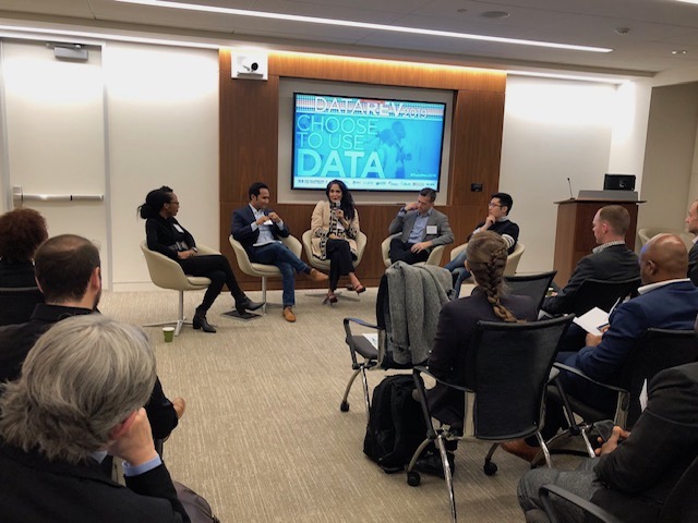 PIFgov's tweet photo. PIF Minh Chau moderated a panel on Impact Investing in Emerging Economies at The DataRev Conference which celebrated a 4-year partnership between @MCCgov and @PEPFAR in leveraging data to solve problems relating to HIV/AIDS @USAID #choose2usedata! #datarev2019 https://t.co/g8nLh3YuIG