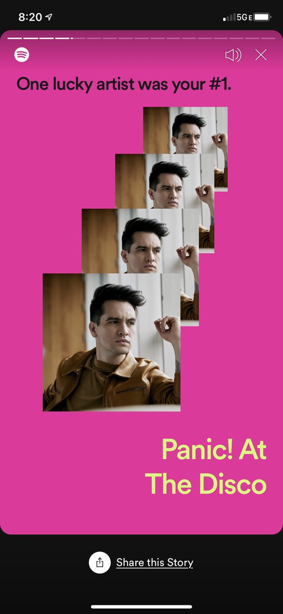 SeibMadison's tweet photo. Not only was he my top artist of the year but also of the decade. He’s also been my #1 artist since 2016. So thank you @brendonurie for making my decade so much better! https://t.co/x9WjV6S7XM