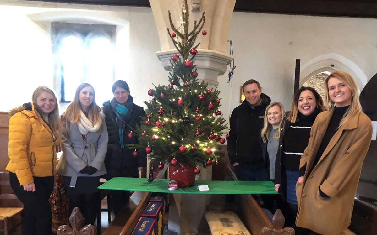 We are big believers in supporting the local community and today was no different as we sent a merry band of Mobees to set up Mobas' entry at the Stapleford Christmas Tree Festival. If you are local to Cambridge, do check it out this weekend.