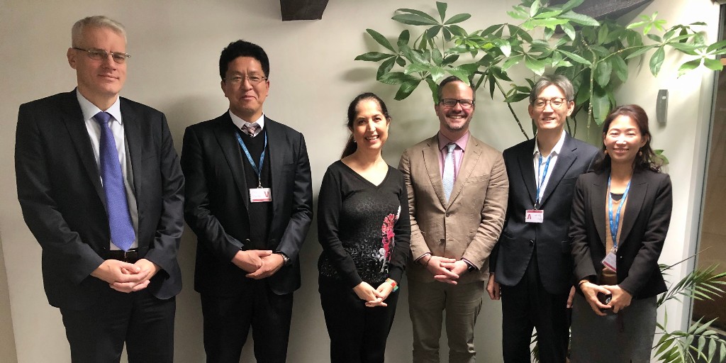 IDLO's tweet photo. Today @IDLO was very pleased to receive a high level delegation from the #Korea 🇰🇷 Legislation Research Institute (#KLRI) opening the door to concrete collaboration in the future. https://t.co/rSaKv51yW8