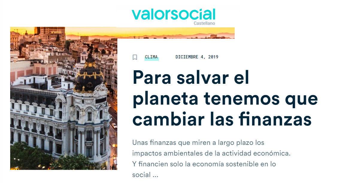fiareBE's tweet photo. "Pedimos que las #Finanzas vuelvan a ser un medio para servir a la sociedad y al planeta y no un fin en sí mismo para ganar dinero con el dinero" @abaranes  vicepresidente de @banca_etica 

Propuestas de #FinanzasÉticas 
# COP25 🌍💚 # COP25Madrid 

Lee : https://t.co/YjWvhg7JhW https://t.co/0xeGgZIvbE