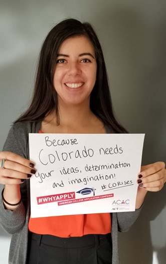 American_CAC's tweet photo. Happy Birthday to @CoHigherEd Communications and Social Media Strategist Lindsay Sandoval! #WhyApply? Because Colorado needs your ideas, determination, and imagination. #CORises #WhyApplyCO https://t.co/gqTyelslGS