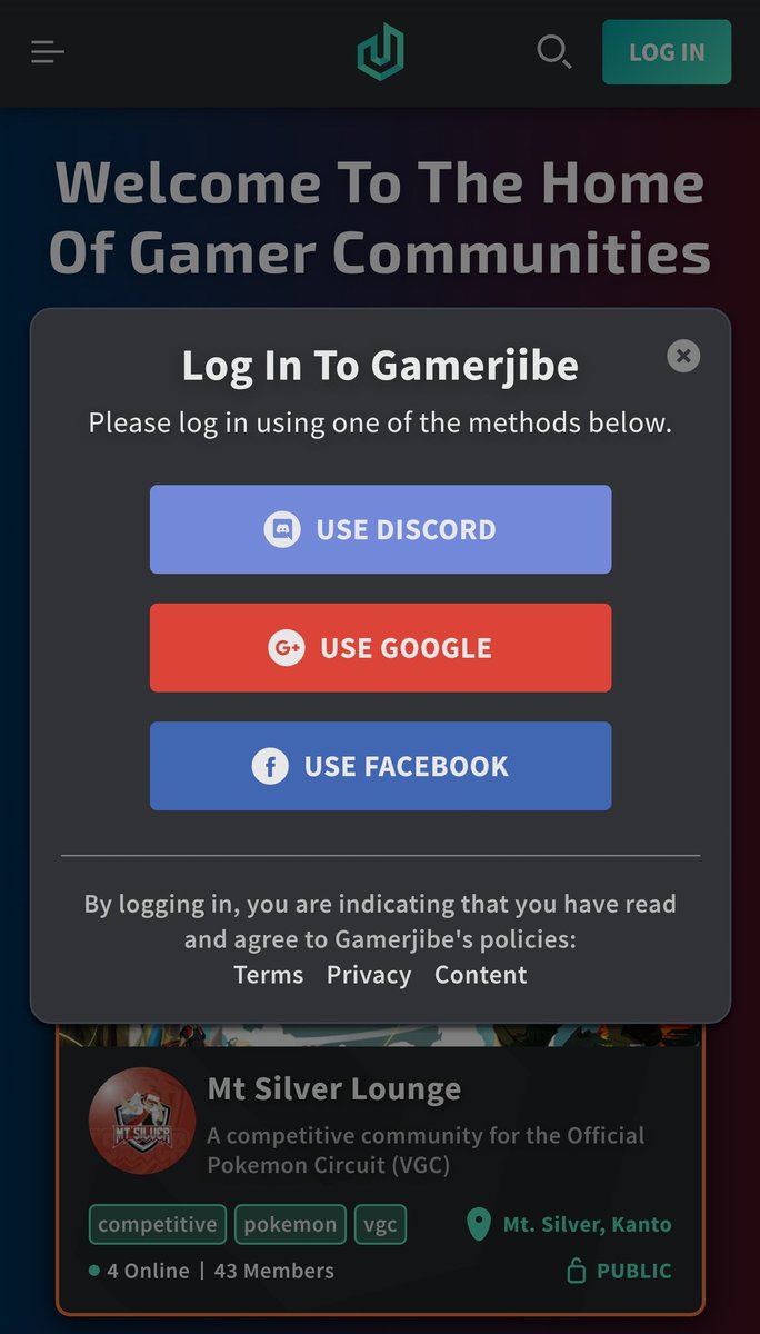 GamerjibeSocial's tweet photo. We are introducing additional log in methods for #gamerjibe very soon!
There are a number of new #features in the works and we cant wait to share them with you!
Register your lounge today at:
https://t.co/ONNR6tttFu
#Jibeon #Community #Fresh https://t.co/2I2MrVTeEW