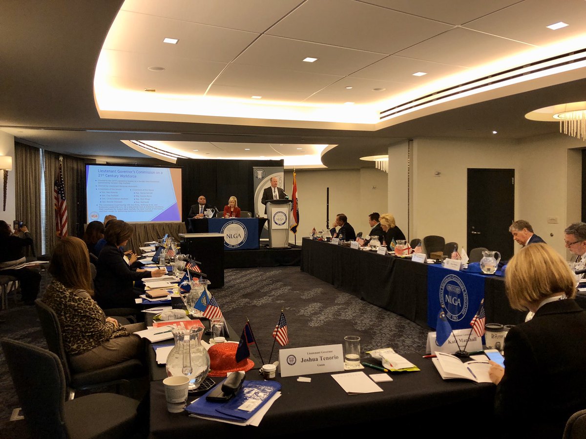 PamelaEvette's tweet image. On day two at @NLGA, we’re hearing from Lt. Gov. @willainsworthAL on his personal initiative: Lieutenant Governor’s 21st Century Workforce Development Commission. At the heart, it’s all about communication and collaboration. #Workforce #education #technicalschools