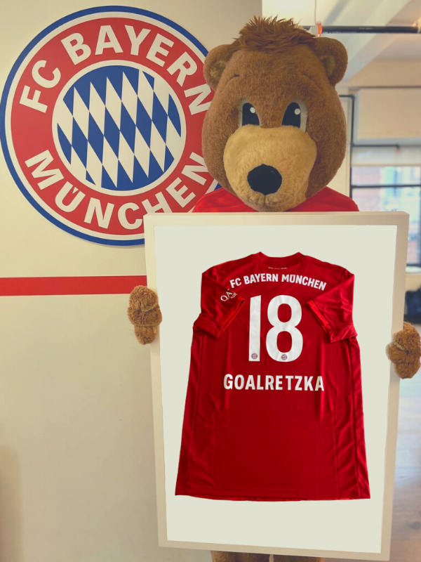 🚨 GIVEAWAY ALERT 🚨 In honor of his first Champions League goal, Berni is giving away a #GOALretzka jersey! 🔴⚪ Enter to win: 🐻 👍 Like ✌️ Retweet 👇 Reply with #BerniBonanza