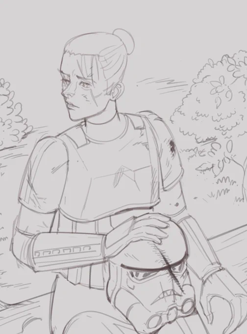 WIP

Something that i want to finish later
#StarWars #stormtrooper #characterdesign #Resistance 