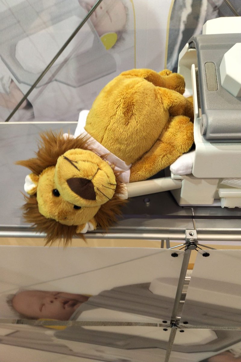 LMT_Marketing's tweet photo. Last day #RSNA19 and Lawrence is a little bit tired... Nevertheless he would be more than happy to meet you and to talk with you about #MRI for #neonates! Booth 4757/ South Building! #WeAreRadiology https://t.co/t1wP9ud8zM