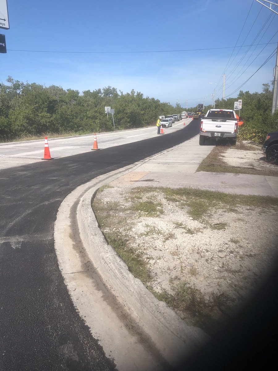 Continuing paving operations, mill &amp; resurfacing <a href="/thefloridakeys/">The Florida Keys & Key West</a> <a href="/Keywestofficial/">Keywest</a> <a href="/FKAAwater/">FL Keys Aqueduct</a> <a href="/CollegeRoad/">noordheen</a> #RoadSafety #roadrestoration #HappeningNow #LanzoStrong #51yearsinservice <a href="/bonsbarricades/">Bon's Barricades</a>