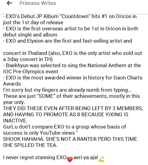 Eriya_0506's tweet photo. I love you @weareoneEXO ❤️I will never stop defending and supporting you😭saranghae 😭❤️
Crdtts to the true owner 🙃
@weareoneEXO
@B_hundred_Hyun
@layzhang
#TogetherWithExo https://t.co/OlnXqSodki