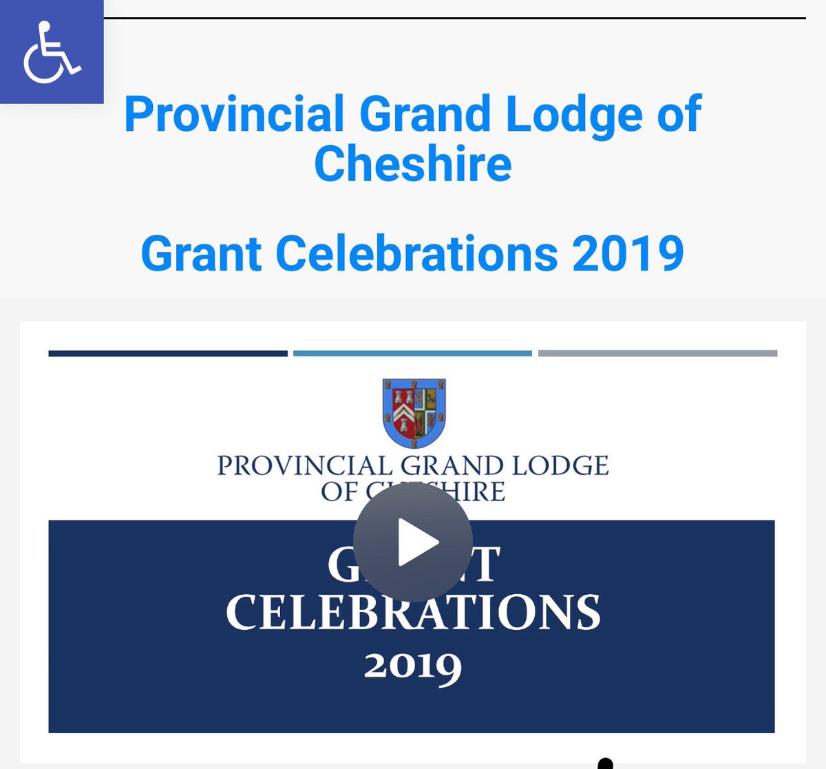 CheshirePGL's tweet photo. Click on the link below to see a short animation from our Grant Celebration Evening held earlier this week, highlighting some of the many charities who benefited from #CheshireFreemasons support to the tune of £1mil in 2019 https://t.co/3hr0OPb9mr ⁦@UGLE_GrandLodge⁩ ⁦ https://t.co/JeeYMOxsTT