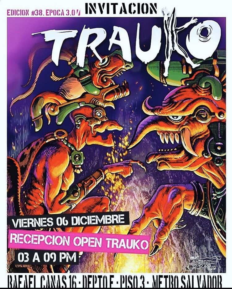 traukocomics's tweet photo. Invitación y segundo número #Traukocomics https://t.co/JHUxeSCc1p