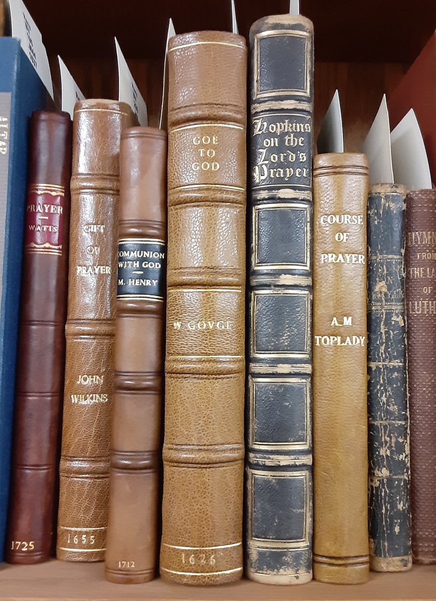 covenantlibrary's tweet photo. Our Tait Rare Book Collection includes lots of fascinating works by English Puritans - including this one from Westminster Divine, William Gouge from 1626! https://t.co/YbgaplFhM0
#tbt #TBThursday #westminsterassembly https://t.co/17LQJkKp9n