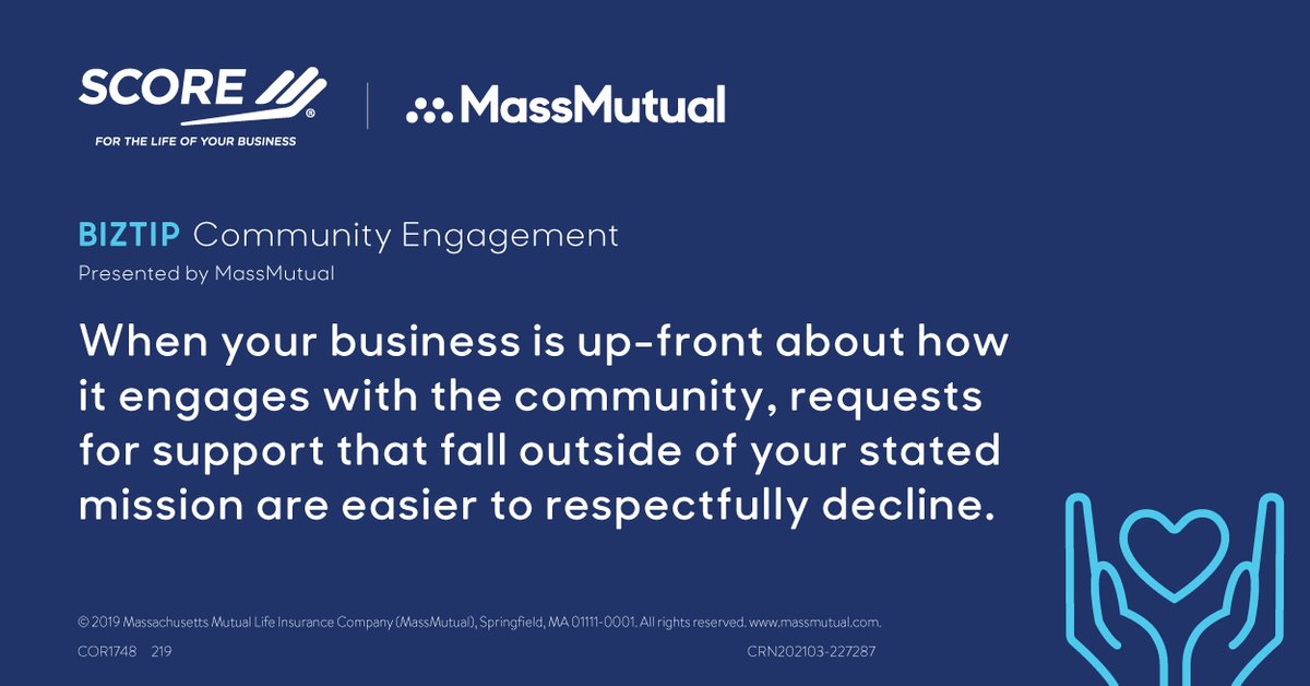 MassMutualSoFlo's tweet photo. You can't help everyone. #biztipthursday https://t.co/xoVTTlNOGv