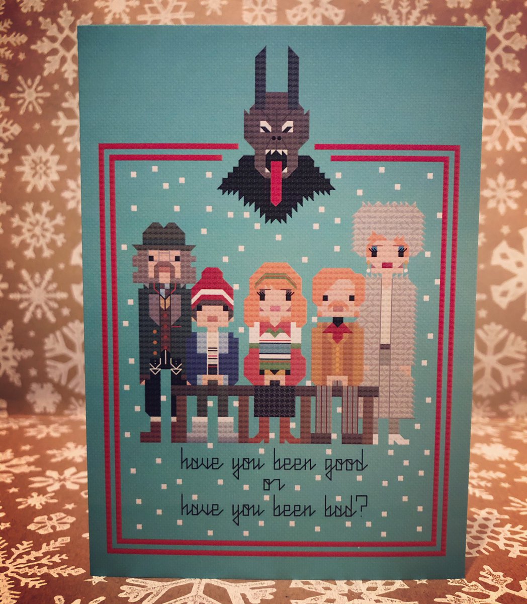 8bitnortherner's tweet photo. Happy Krampusnacht! As a special Krampus treat, retweet by midnight tonight &amp; 4 unlucky people will each get a card. #insideno9 #krampus #Krampusnacht https://t.co/d7qg95Pq1h