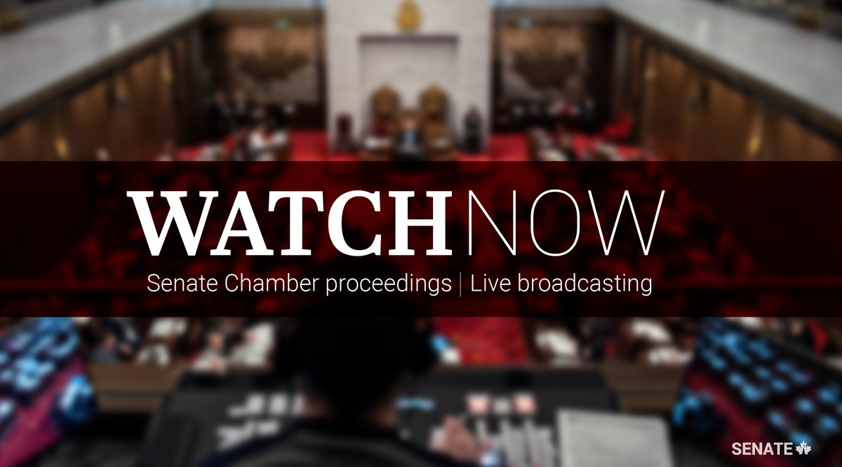 SenateCA's tweet image. 🎥 Watch Senate Chamber proceedings live: ow.ly/nooL50xs0kA #SenCA #cdnpoli
