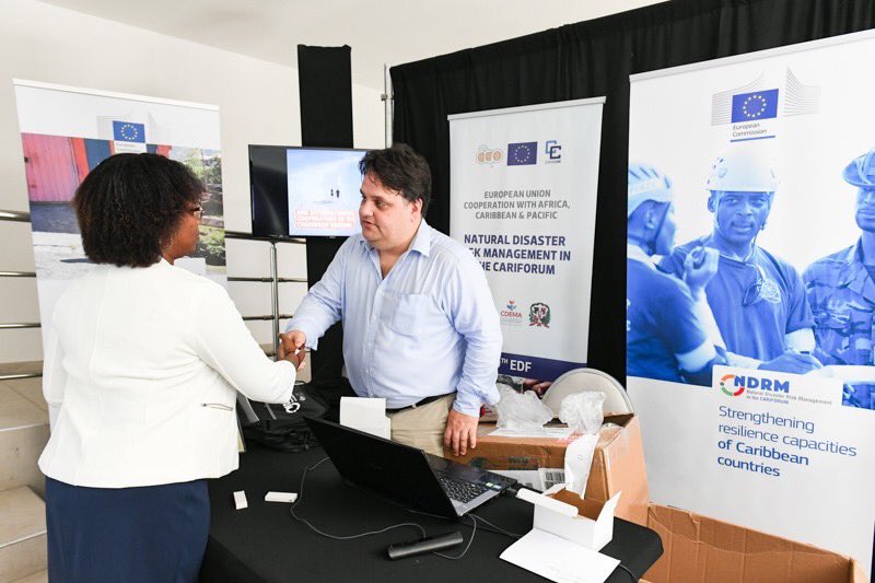 cdemacu's tweet photo. Photos of the many #CDM11 exhibitors' booths that can be found outside of the Royal Pavilion Room.
Don't forget to pay a visit!
#RoadToResilience #Checkpoint2019 #SafeguardingOurCommunities #SafeguardingOurLivelihoods #SafeguardingOurEconomies https://t.co/7LyAurCunn