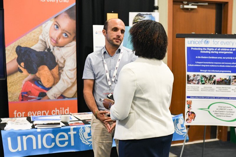 cdemacu's tweet photo. Photos of the many #CDM11 exhibitors' booths that can be found outside of the Royal Pavilion Room.
Don't forget to pay a visit!
#RoadToResilience #Checkpoint2019 #SafeguardingOurCommunities #SafeguardingOurLivelihoods #SafeguardingOurEconomies https://t.co/7LyAurCunn