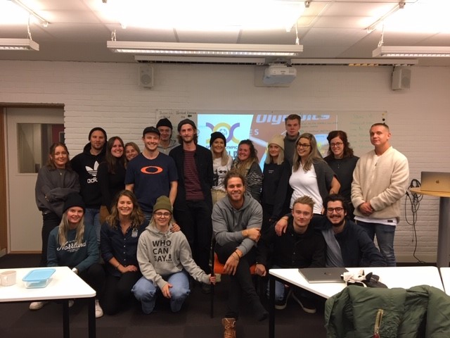 Here they are – the first year students at Åre Eventutbildning that will help out during the Special Olympics Sweden Invitational Games 2020. The students will for instance help to create visibility and engagement and work with arrival and departure at Åre Östersund airport.